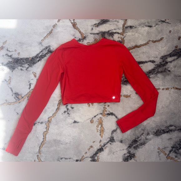 Gilly Hicks Tops - Gilly Hicks Red Long Sleeve Women's Top